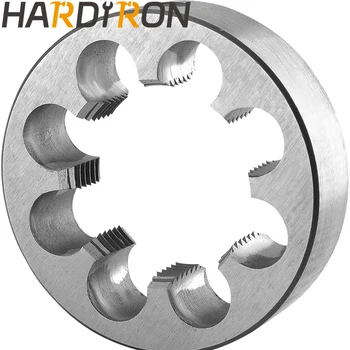 Плашка за подслушване на кръгла резба Hardiron Metric M52X3, машинно плашка за резби M52 x 3.0 Дясна