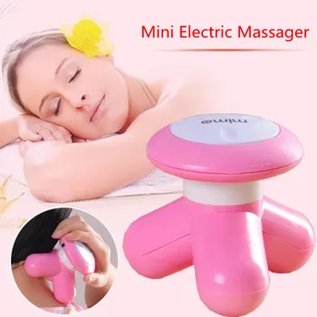 1 бр. мини-вибриращ масажор с електрическа дръжка, USB Батерия, масаж на цялото тяло, шията, кръста, гърба, раменете, релаксиращ масаж на скалпа