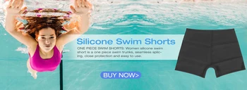 Дамски силиконови шорти за плуване, запечатани защита, водоустойчив шорти за плуване, които са устойчиви на счупвания, за аквапаркове, плувни басейни