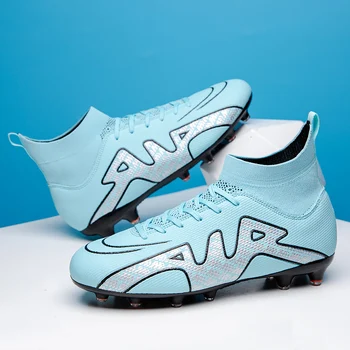 Качествени футболни обувки Mbappé, трайни едро футболни обувки за уличен футбол, спортни мачове на футзалу, маратонки размер 32-47