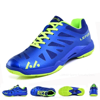 2023 LCXMND Дамски мъжки професионални Обувки за бадминтон, тенис корт, волейбол, Универсални гъвкави леки спортни обувки за тренировки, Обувки