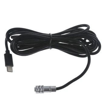 Двухконтактный захранващ кабел USB Type C-C PD към WEIPU за BMPCC (4K, 6K, BMPCC, 4K, 6K, USB Type-C, USB PD)