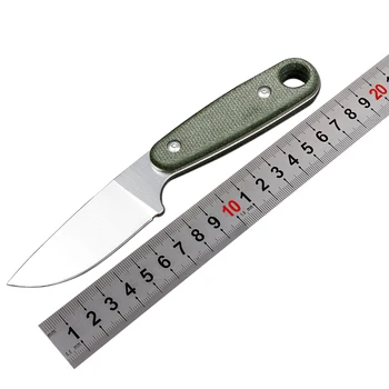 14c28n Стоманени ножове с фиксирано острие, нескользящая дръжка, EDC, инструмент за оцеляване, Къмпинг, Лов, скално катерене