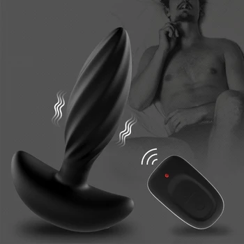 Вибратор за анален корк, мъжки секс играчки за жени и мъже, безжичен вибратор, БДСМ-играчка за двойки, мъже масажисти на простатата Sexshop