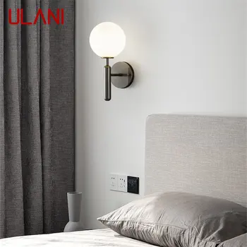 ULANI Модерен класически месинг стенен LED лампа Simply Creative Sconce Осветление за дома спални