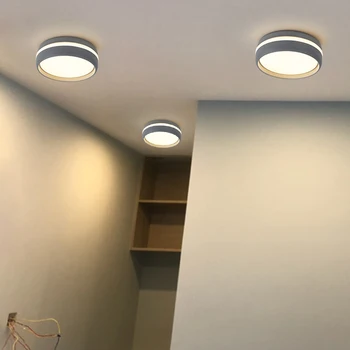Творчески плафониери Macarons LED, модерна всекидневна, спалня, проход, коридор, черен, син, зелен, пъстър лампа за помещения