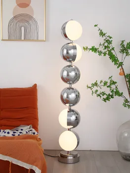 Ретро дизайн на топка под лампа от неръждаема стомана с въртене