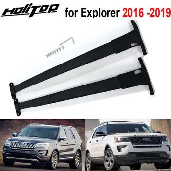 Ново записване, багажник за покрив, греда за Ford Explorer 2016 2017 2018 2019, стил OE, нормално качество, висока ефективност