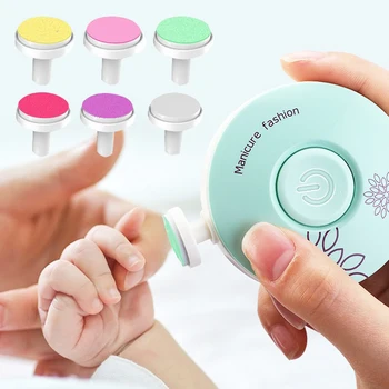 Електрическа детска Машинка за нокти, детски инструмент за полиране на ноктите, детски нокторезачки, детска хигиенична машина за рязане на ноктите, нож за новородени