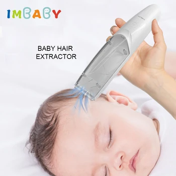 Детска Електрическа машинка за подстригване за коса IMBABY, USB, водоустойчив автоматична машина за подстригване на коса за домашна употреба, детска прическа без звук за възрастни