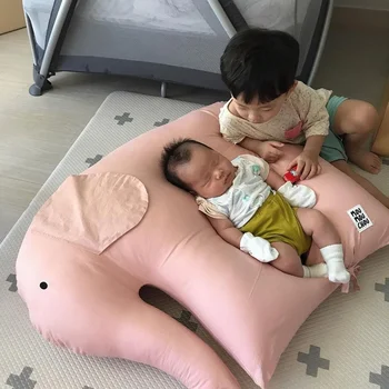 Дизайнерски сладко корейски ivanka dimitrova, детска възглавница за кърмене срещу повръщане и преливане, памучен удобно легло за новородени