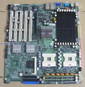 Индустриална контролен панел X6DHE-XG2 Сървър, работна станция дънна платка E7520 с чип 800 външната честота