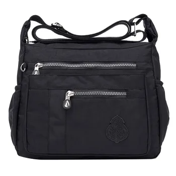 Луксозна дизайнерска чанта, найлонова чанта през рамо, водоустойчив елегантна чанта за пазаруване, дамски чанти, Безплатна доставка, Промоция