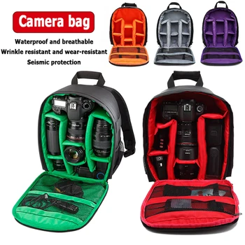 Градинска многофункционална чанта за цифров огледално-рефлексен фотоапарат, водоустойчив раница, аксесоари за фотоапарати, чанта за Nikon/Canon/DSLR