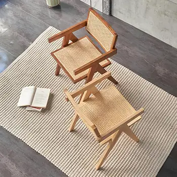 Мобилни Игрални Трапезни столове, Модерни Кожени удобен Стол за почивка в скандинавски стил за дневната Cadeiras De Jantar Мебели за дома YYY45XP