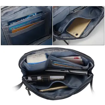 Мъжки найлонов колан, поясная чанта за телефон, поясная чанта през рамо, спортна чанта с цип LX9F