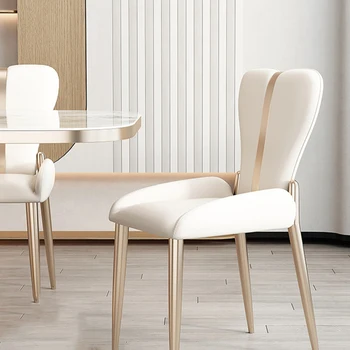 Дизайнерски столове за трапезария, хол, модерни съблекални, столове в скандинавски стил, Спалня, луксозни кухненски слушалки