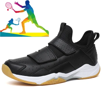 Нови мъжки обувки за тенис, градинска дишащи дамски професионални спортни обувки, Унисекс, младежки обувки за тренировки по бадминтон