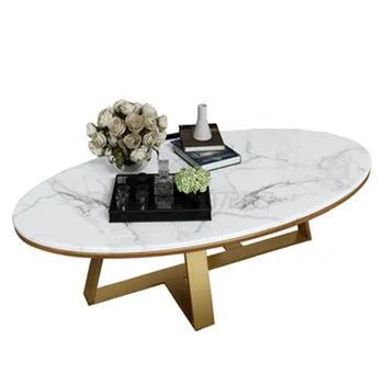 Mesa de centro de lujo para sala de estar, muebles para el hogar против diseño de mármol personalizadoCD