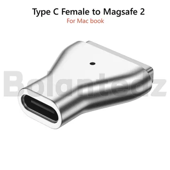 Магнитен кабел за зареждане USB адаптер C ДО Magsaf 2 Pd Intelligent Charging Lndicator Адаптер Бързо Зареждане За MacBook Air/Pro 5A 20V