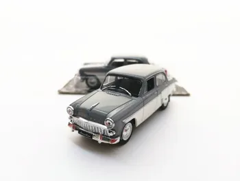 1:43 MOSKVICH 407, модел на колата от сиви алуминиеви, метални играчки, отлитые под налягане за деца, играчки за деца, подарък