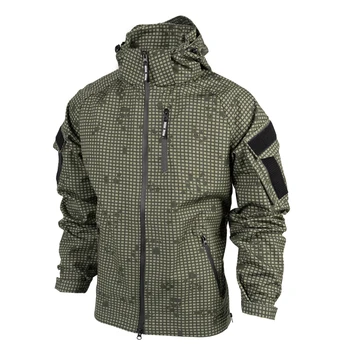 TRN BACRAFT градинска тактическа яке, Дрехи за лов, бойни палто за пътувания на работа -Размери: S, M, L, XL, XXL/Камуфлаж в нощ пустинна