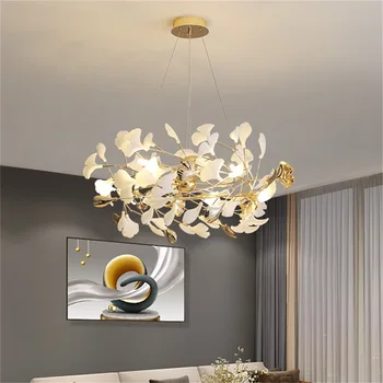 Луксозен полилей TEMAR, модерен led окачен лампа, креативни декоративни осветителни тела за дома, хол, Спалня