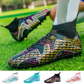 Футболни обувки Професионални детски футболни обувки Тренировочная спортни обувки, футболни обувки за мъже с безплатна доставка 2023