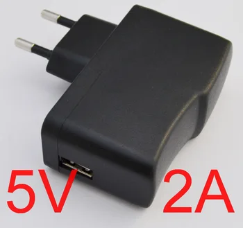 1PCS 5V 2A EU Висококачествена програма IC 5V2000mA USB зарядно устройство, захранващ Адаптер с USB зарядно устройство за таблет PC