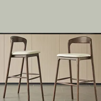 Кухненски Кът и столове за отдих на Дървен Офис Ресторант Спалня геймър Елегантни и модерни Трапезни столове Мобилна мебели Silla Madera